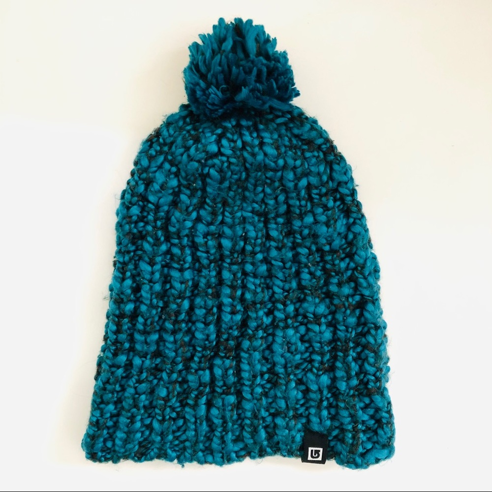 Burton Teal & Black Slouch Beanie